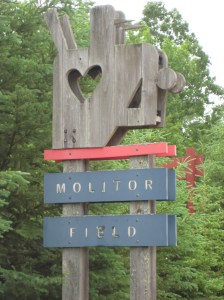 Molitor Field Sign